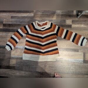 Maurice's Striped Multicolor Sweater